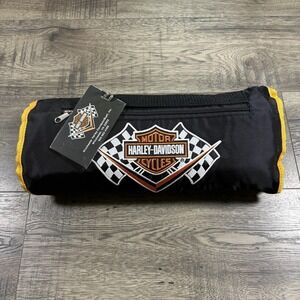 Harley-Davidson‎ Black Trap Fleece Lined Water Resistant Roll Up